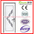 veneer wooden flush doors pvc interior door with frosted glass
